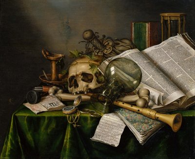 Vanitas by Edwaert Colyer or Collier